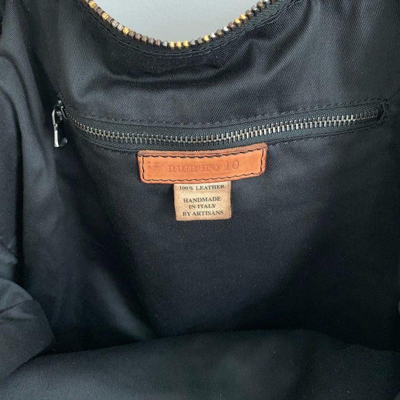 Artisanal Italian leather tote bag - Picture 3 of 4